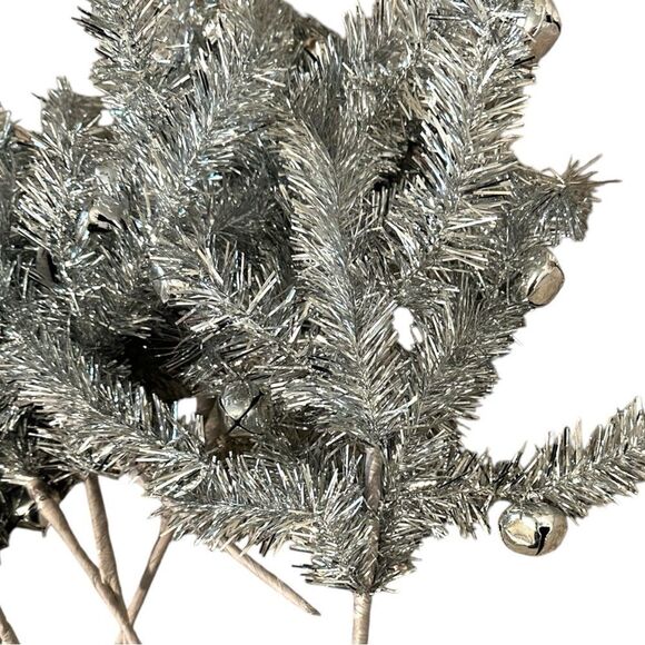 Silver Christmas Decoration Bundle lot - Picture 5 of 13